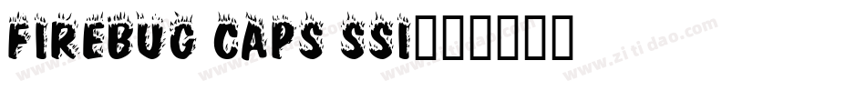 Firebug Caps SSi字体转换